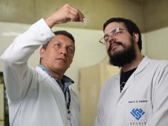 Ludovico Migliolo e Pedro Oliveira Cardoso são os sócios da empresa Selkis Biotech