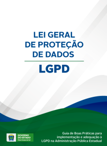 Capa do Guia de Boas Práticas LGPD do Governo MS